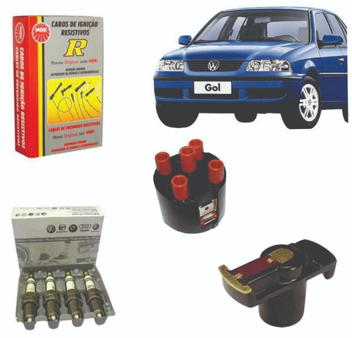 Kit Ignição Vw Gol 1.8 Ap Gasolina