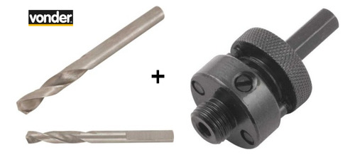 Suporte Com Broca Serra Copo 32-150mm Haste 7/16 Hsv1215 Vd