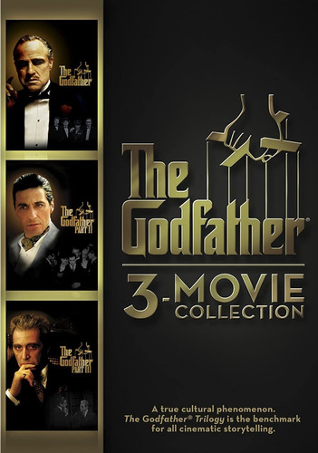 The Godfather 3 Movie Collection - Las 3 Películas En Dvd