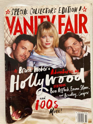 Revista Vanity Fair Usa/ Hollywood Issue Marzo 2014 Impecabl