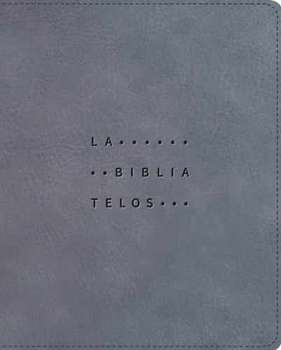 Biblia Nvi 2022 Telos Jóvenes Leathersoft Gris Comfort Print