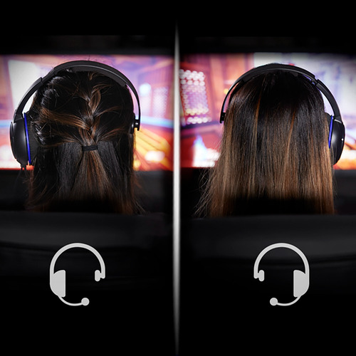 Audífonos Con Diadema Alámbricos Hyperx Cloudx Chat Headset