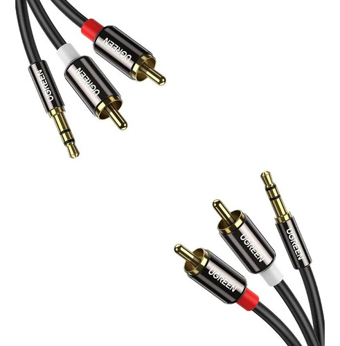 Cable 3.5mm Mini Jack Trs Rca Original Mp3 Tv Pc - 3m Radio