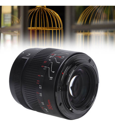 Imagen 4 de 10 de 7artisans 55 Mm F1.4 Ii Apsc Lente De Cámara Para Canon Eos.