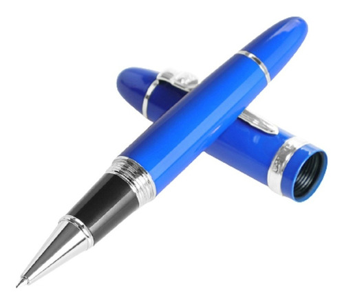 Pluma Bolígrafo Rollerball Marca Jinhao Modelo 159 - Azul