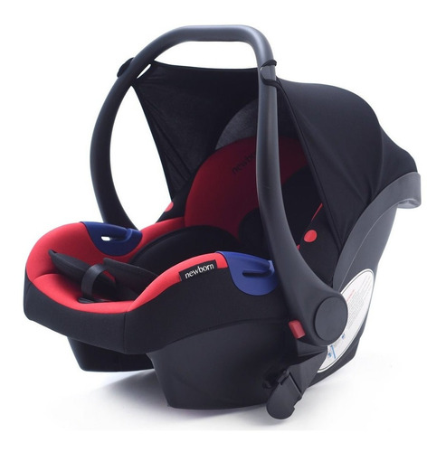 Huevito Butaca Bebe Auto Newborn Europa Color Rojo/Negro