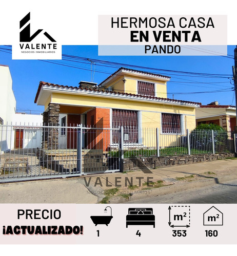 En Venta Hermosa Casa En Ciudad De Pando