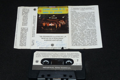 Jch- 20 Grandes Exito Nueva Ola Peruana Cassette