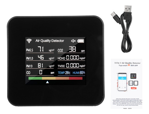 Detector De Calidad Del Aire Air Control Wifi Co Detector Co