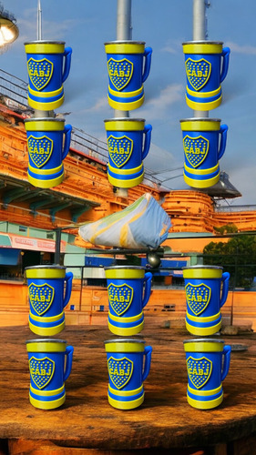 Jarra Boca Juniors 500 Ml - Interior Aluminio- Personalizada Boca