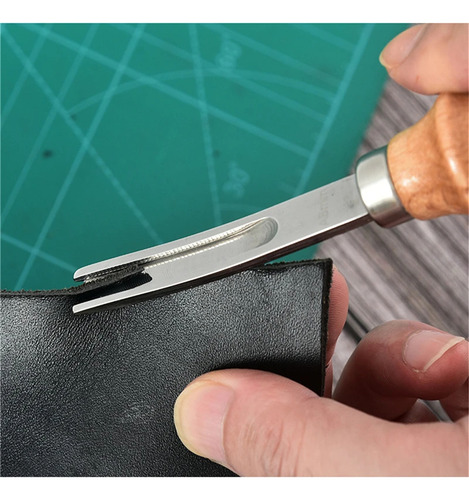 Biselador Ranurador Cuchillo Borde Cuero Piel10mm