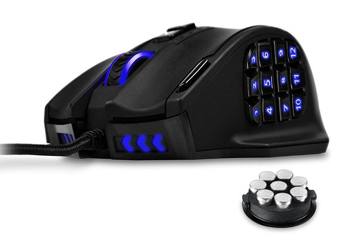 Utechsmart Gaming Mouse Juegos Gaming 18 Botones Programable