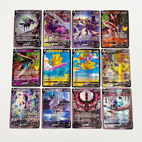 15 Cartas Pokemon Vmax / Gx / V / Holográficas Surtidas