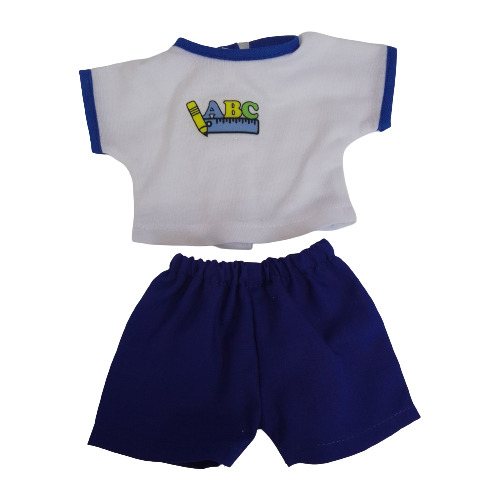 Uniforme Escolar Para Boneco Baby Alive Ou Similares