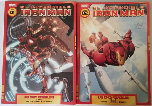 El Invencible Iron Man Tomo #1-2 (2013) Clarín Saga Completa