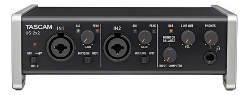 Interfaz de audio Tascam Lineup US-2x2 100V/240V