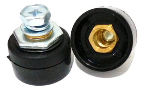 Conector Engate Femea Painel 9mm Inversora Maquina Solda