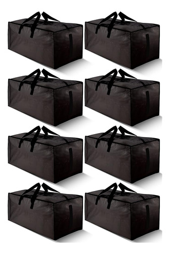 ~? Homesure 8 Pack Bolsas Grandes Y Fuertes Para Mover Con C