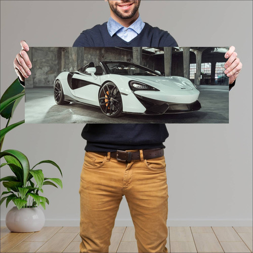 Cuadro 30x80cm Auto 2018 Mclaren 570s Spider By 216