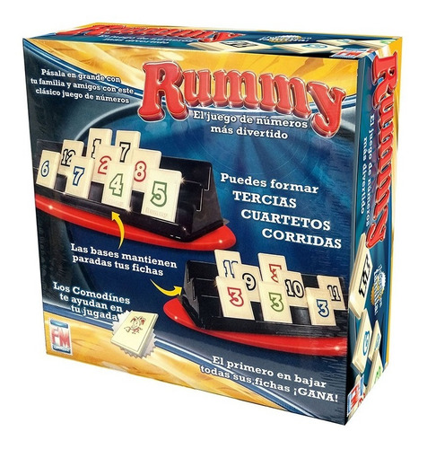 Imagen 2 de 3 de Juego De Mesa Rummy Fotorama