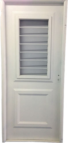 Puerta 1/2 Vidrio 80x200 - Doble Chapa Inyectada Reforzada- 