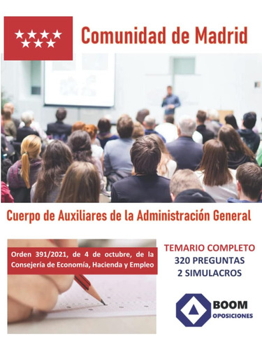 Libro: Auxiliares Promocion Interna Comunidad De Madrid Y De