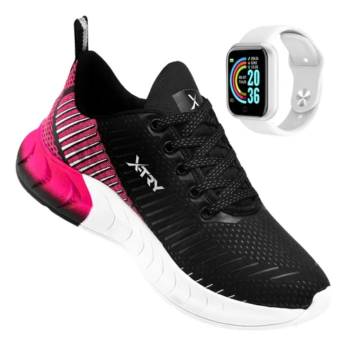Tenis Feminino Para Trabalho Dia A Dia Rel gio Smartwatch