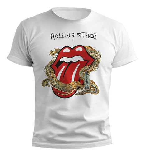 Remera The Rolling Stones Diseños Orientales Japones