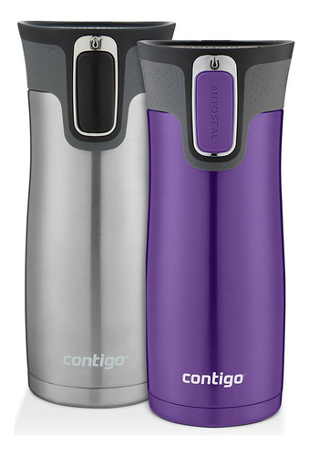 Contigo Autoseal West Loop Taza Acero Inoxidable 16 Oz Mmg