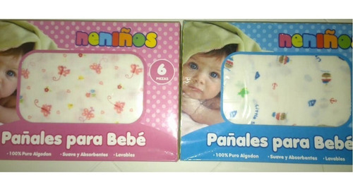 Pañal De Tela Neniños Estampados De Algodón Bebe (1 Pañal)