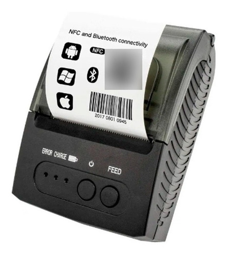 Imagen 1 de 6 de Impresora Térmica Boletas Bluetooth 58mm Tickets Recibo