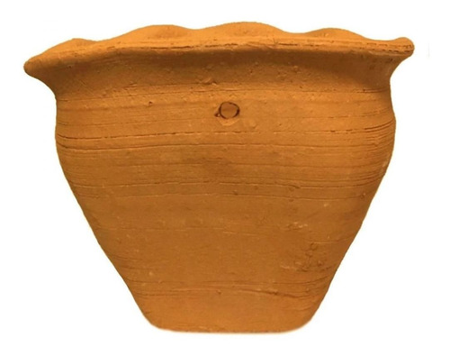 Imagem 3 de 5 de Vasos De Cerâmica Para Parede Modelo Bau Tamanho Medio