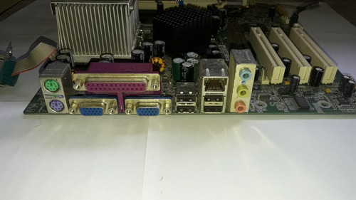 Kit Placa Mãe Skyhawk D33007 - Proc E Cooler - Com Defeito (Usado)