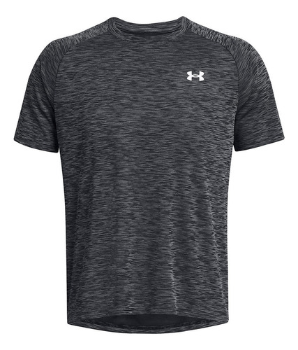 Polera Texturizada Ua Tech Hombre Negro Under Armour