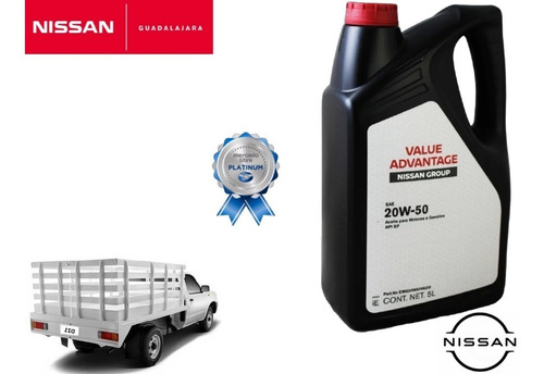 5l Aceite Nissan Mineral Value A 20w50 Pick Up D21 1999