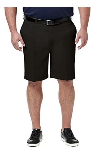 Haggar Hombres Cool 18 Pro Recta Recta Estirar Sólido K6qzh