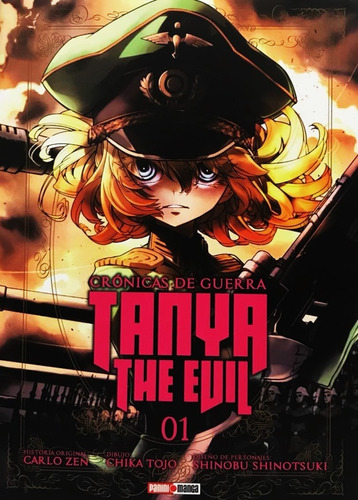 Manga Tanya The Evil Tomo 1 Panini Español