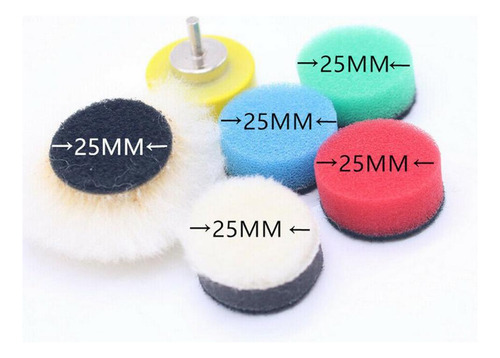 Kit De Almohadillas De Esponja De Pulido 13x Para Pulir La