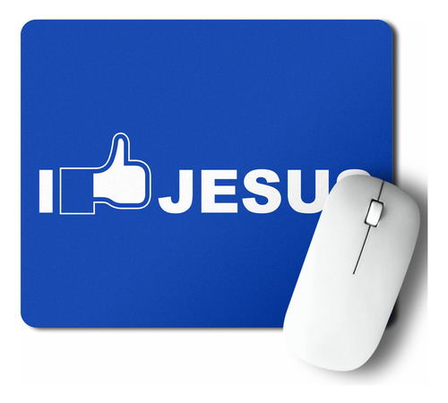 Mouse Pad I Like Jesus (d0901 Boleto.store)