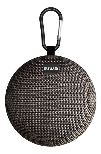 Parlante Aiwa Awax5btb Portátil Bluetooth 10 M Clip Negro