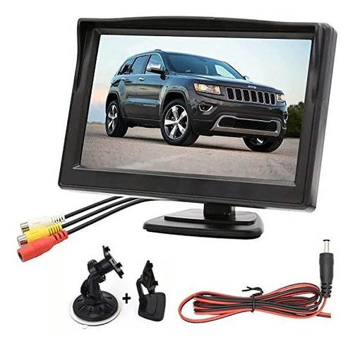 Camara De Reversa Vehicul B-qtech Monitor De Cámara De R