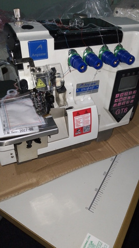 Imagen 3 de 7 de Máquina Overlock Industrial Automática 5 Hilos