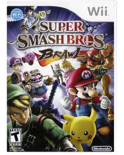 Super Smash Bros Brawl Wii Nuevo