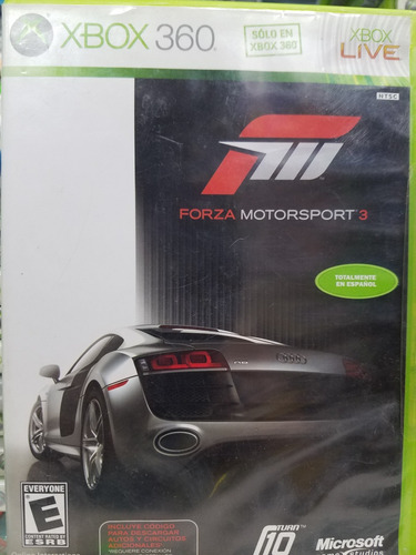Forza Motorsport 3 Para Xbox 360 Fisico Original 