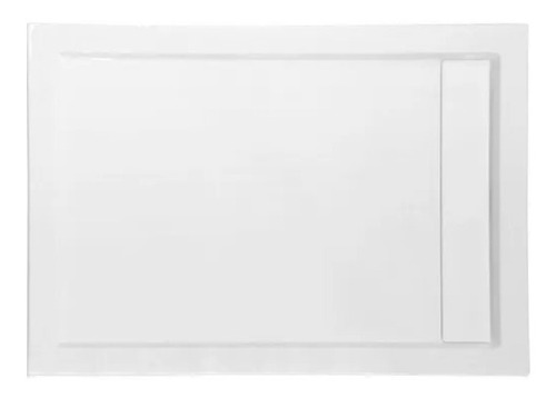 Imagen 2 de 5 de Plato De Ducha Rectangular Receptaculo 100x70 Tapa Ciega