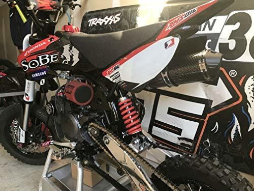 Motocross Supermoto Protector Universal de silenciador de Escape para Motocicleta JFG RACING endro para Motocicleta