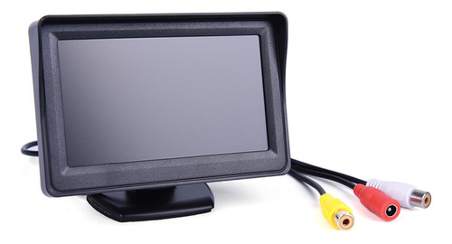 Monitor De Coche Hd De 4.3 Pulgadas, Pantalla Digital Tft Lc