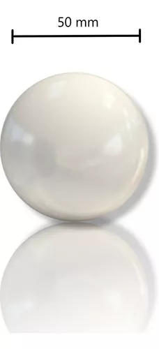 Bolas de Sinuca Brilhar Branca 50mm Bolão