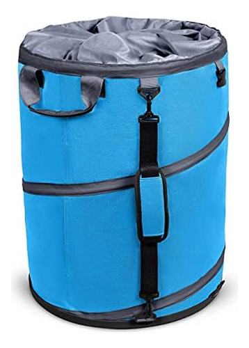 30 Gallon Collapsible Lawn And Leaf Waste Bag - Blue - ...