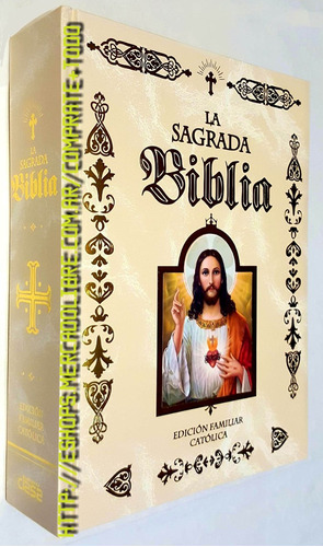 Sagrada Biblia  Edición Familiar Católica Ed Clasa